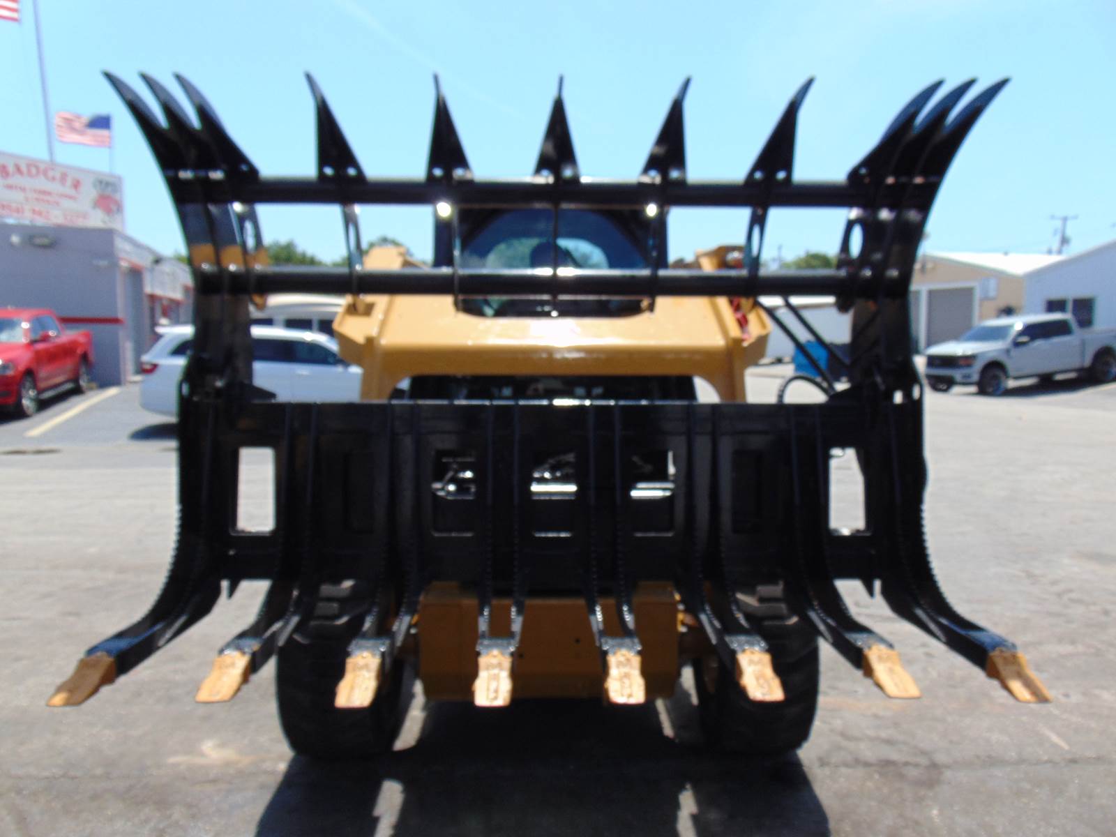 2026 USA STEEL 80" SEVERE DUTY ROOT GRASS RAKE GRAPPLE UNIVERSAL FOR ALL SKID STEERS - WHEEL LOADERS - TRACK LOADERS - Image 12