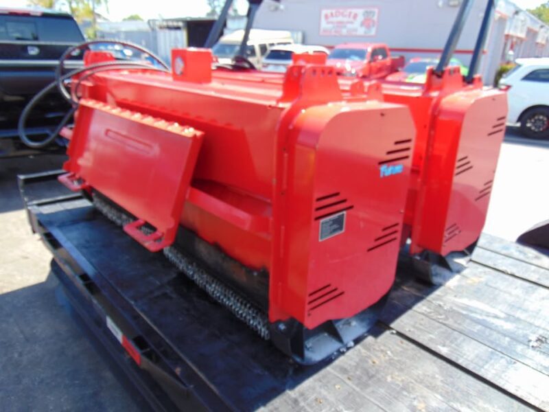 2025 NEW FUTURE FT-72 PRO 72" FORESTRY MULCHER SKID STEER ATTACHMENT - STANDARD FLOW - 50 CARBIDE TEETH - 2250 LBS - SEVERAL SIZES AVAILABLE free local delivery - universal skid steer attachment implement - check our 100's of skids for sale - Image 3