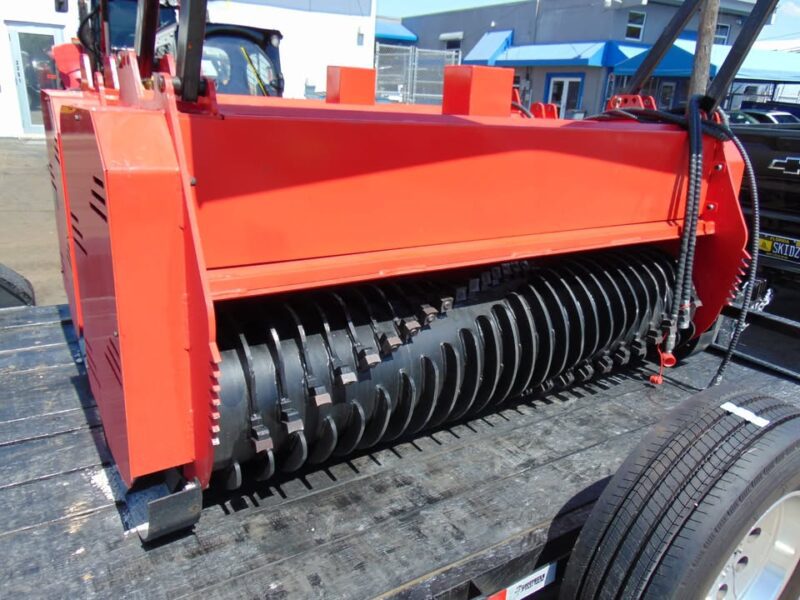 2025 NEW FUTURE FT-72 PRO 72" FORESTRY MULCHER SKID STEER ATTACHMENT - STANDARD FLOW - 50 CARBIDE TEETH - 2250 LBS - SEVERAL SIZES AVAILABLE free local delivery - universal skid steer attachment implement - check our 100's of skids for sale - Image 7
