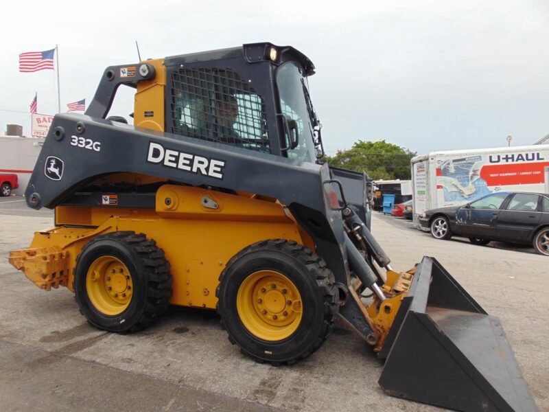 2020 JOHN DEERE 332G TURBO 2 SPEED "HIGH FLOW" - 41 GPM - BIG 100 HP YANMAR DIESEL - STEREO A/C - POWER COUPLER - ISO JOYSTICKS - 1,790 HOURS - Image 27