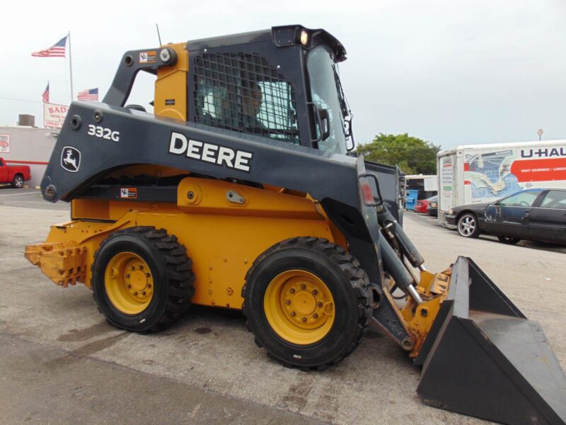 2020 JOHN DEERE 332G TURBO 2 SPEED "HIGH FLOW" - 41 GPM - BIG 100 HP YANMAR DIESEL - STEREO A/C - POWER COUPLER - ISO JOYSTICKS - 1,790 HOURS - Image 26