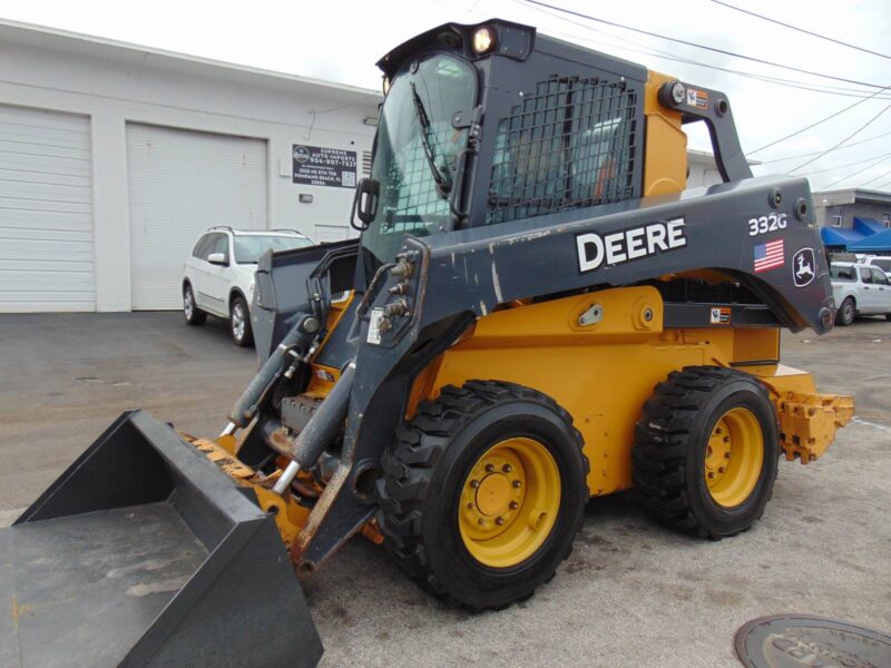 2020 JOHN DEERE 332G TURBO 2 SPEED "HIGH FLOW" - 41 GPM - BIG 100 HP YANMAR DIESEL - STEREO A/C - POWER COUPLER - ISO JOYSTICKS - 1,790 HOURS - Image 21