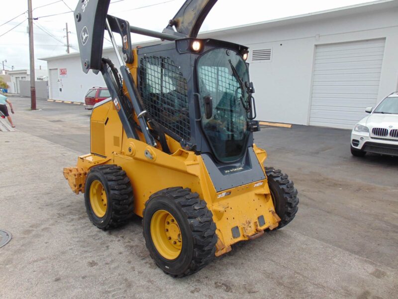 2020 JOHN DEERE 332G TURBO 2 SPEED "HIGH FLOW" - 41 GPM - BIG 100 HP YANMAR DIESEL - STEREO A/C - POWER COUPLER - ISO JOYSTICKS - 1,790 HOURS - Image 11