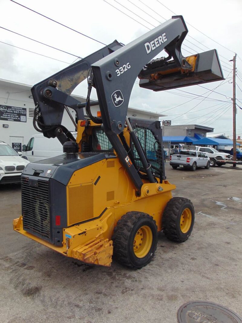 2020 JOHN DEERE 332G TURBO 2 SPEED "HIGH FLOW" - 41 GPM - BIG 100 HP YANMAR DIESEL - STEREO A/C - POWER COUPLER - ISO JOYSTICKS - 1,790 HOURS - Image 10