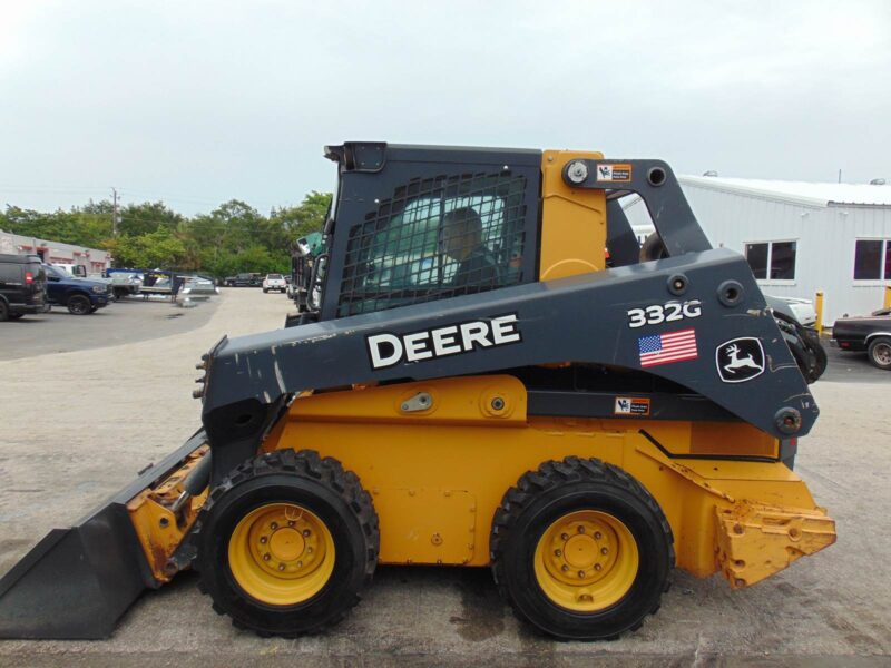 2020 JOHN DEERE 332G TURBO 2 SPEED "HIGH FLOW" - 41 GPM - BIG 100 HP YANMAR DIESEL - STEREO A/C - POWER COUPLER - ISO JOYSTICKS - 1,790 HOURS - Image 5