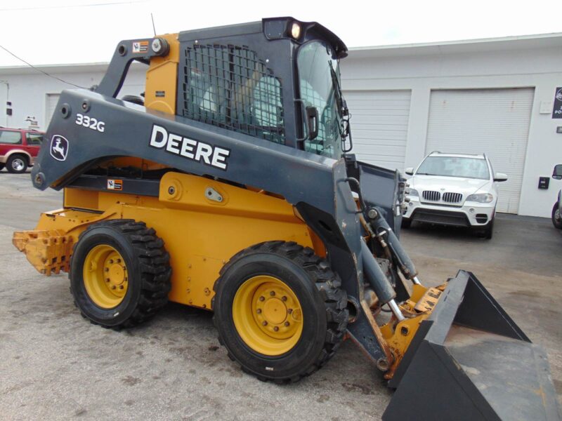 2020 JOHN DEERE 332G TURBO 2 SPEED "HIGH FLOW" - 41 GPM - BIG 100 HP YANMAR DIESEL - STEREO A/C - POWER COUPLER - ISO JOYSTICKS - 1,790 HOURS - Image 4