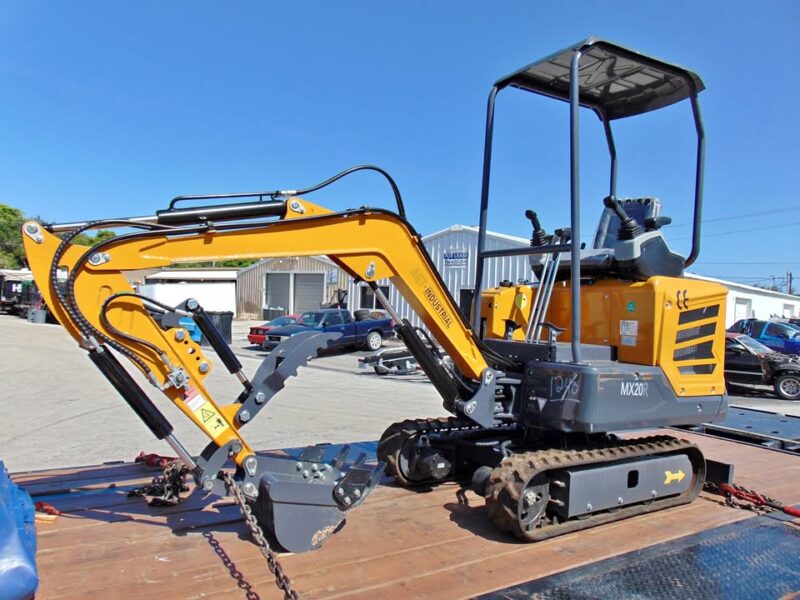 2025 NEW 2025 - 2,500 LB AGT INDUSTRIAL MINI EXCAVATOR - 24 HP GAS MOTOR - JOYSTICK CONTROLS - HYDRAULIC THUMB - SWAY ARM LEFT / RIGHT - free local delivery - better built - heavier and more powerful - tooth bucket and hyd thum - 2,500 lbs