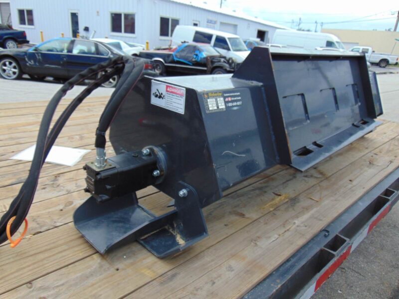 2026 WOLVERINE TL12-72W SKID STEER TILLER ATTACHMENT / IMPLEMENT - HYDRAULIC HOSES AND FITTINGS INCLUDED - Image 3