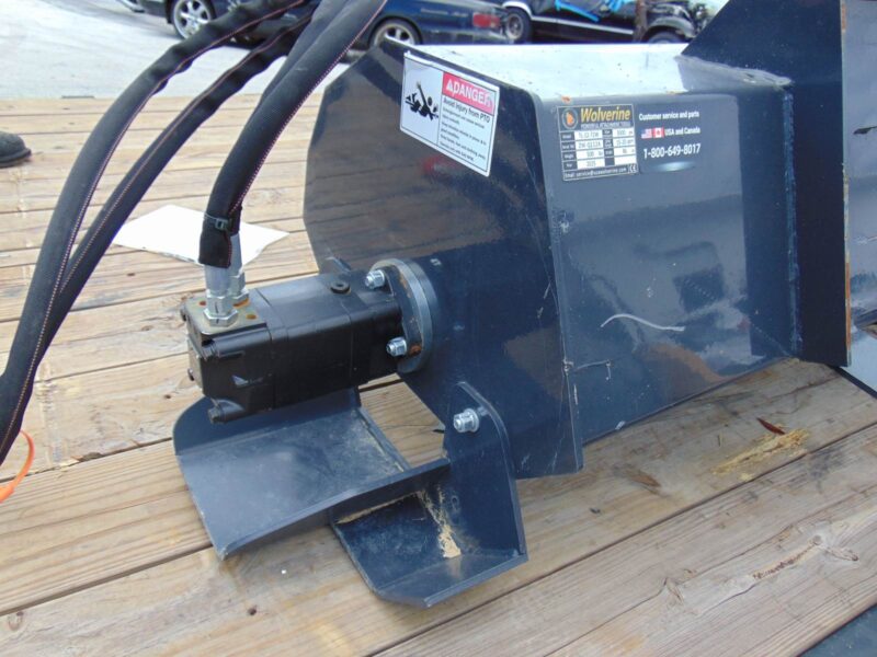 2026 WOLVERINE TL12-72W SKID STEER TILLER ATTACHMENT / IMPLEMENT - HYDRAULIC HOSES AND FITTINGS INCLUDED - Image 4