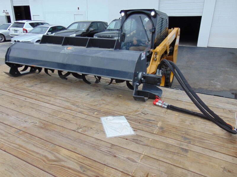 2026 WOLVERINE TL12-72W SKID STEER TILLER ATTACHMENT / IMPLEMENT - HYDRAULIC HOSES AND FITTINGS INCLUDED - Image 8
