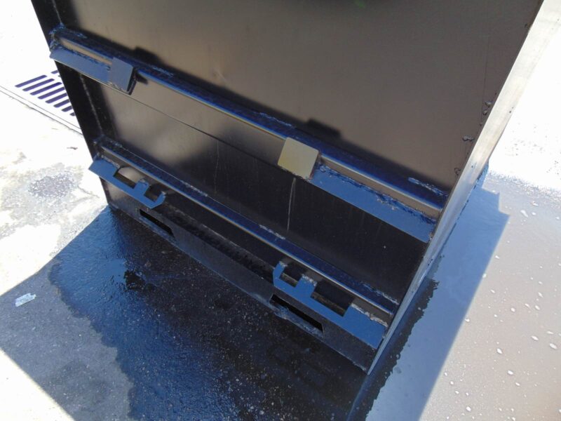 2026 KC 2 YARD FORKLIFT / SKID STEER AND FORKLIFT DUMPSTER HOPPERS ALL YEARS UNIVERSAL - TRASK REMOVAL BINS - QUICK ATTACH - Image 29