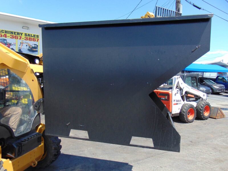 2026 KC 2 YARD FORKLIFT / SKID STEER AND FORKLIFT DUMPSTER HOPPERS ALL YEARS UNIVERSAL - TRASK REMOVAL BINS - QUICK ATTACH - Image 23