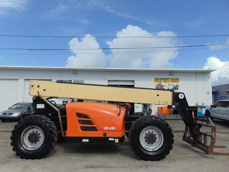 2013 JLG G9-43A TELEHANDLER 9K LBS - 43 FT "CUMMINS TURBO DIESEL" ONLY 2,173 HOURS - 100% SERVICED AND JOB READY - Image 5