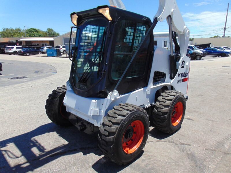 2016 BOBCAT S740 TURBO 2 SPEED "HIGH FLOW" BIG 74 HP - HEAT AND A/C - STEREO - BOB/TACH POWER CUPLER - NEW TIRES - ONLY 1,818 HOURS - Image 9