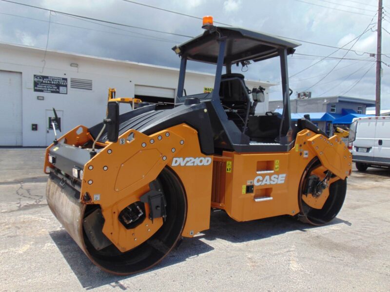 2018 CASE DV210D TANDEM SMOOTH DRUM "23,000 POUND* VIBRATORY ROLLER COMPACTOR - ONLY 2.740 HOURS - AMAZING ALL ORIFGINAL CONDITION - Image 37