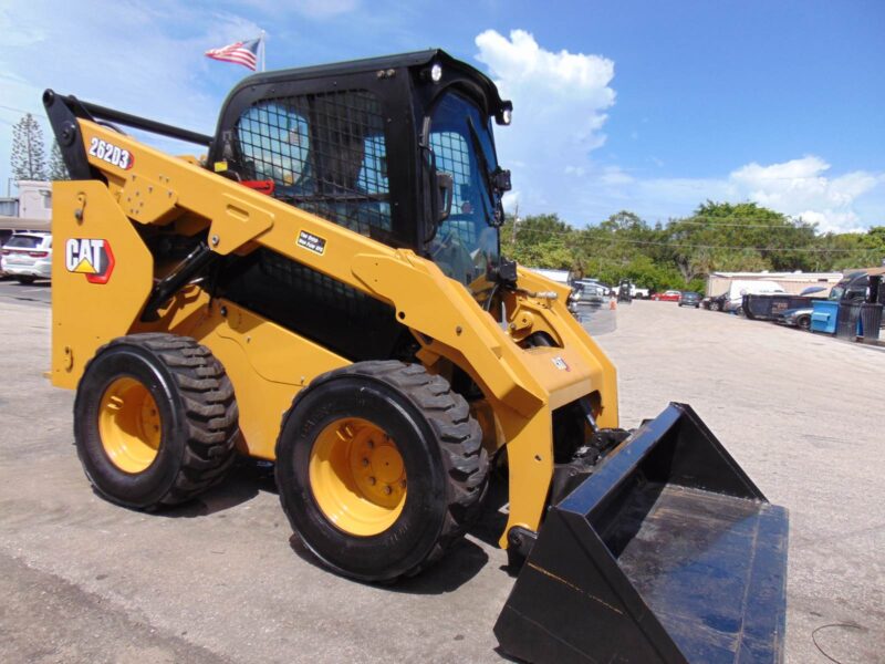 2021 Caterpillar CAT 262D3 "XPS-HIGH FLOW" TURBO 2 SPEED - SUPER LOADED - PWR COUPLER - A/C - STEREO - AIR RIDE HEATED SEAT - CAMERA - 1,806 HOURS - Image 3