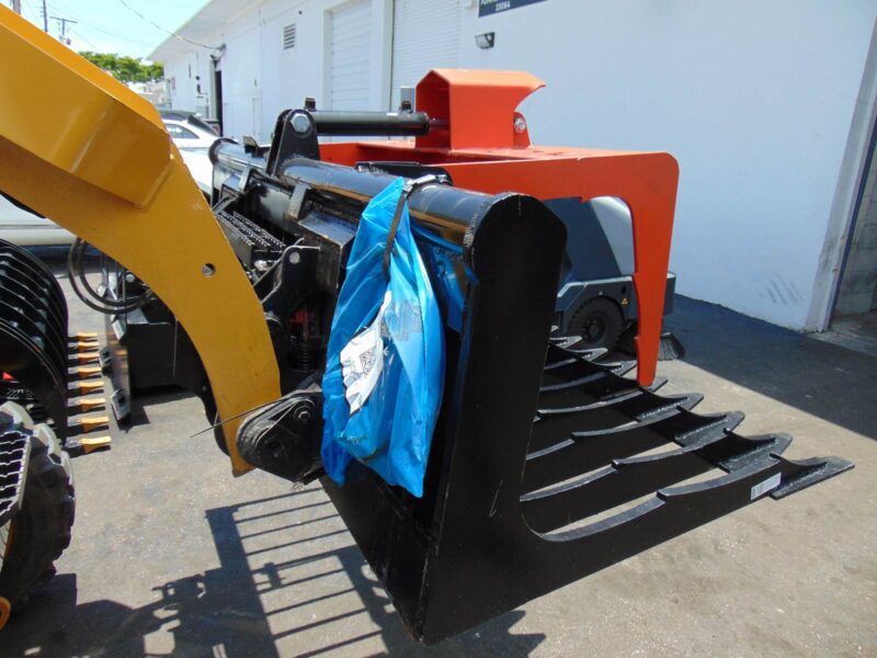 2026 KIT CONTAINER 76" SKELETON ROCK TOOTH GRAPPLE - ALL YEARS UNIVERSAL SKID STEERS SKID STEERS - MADE IN AMERICA - Image 7