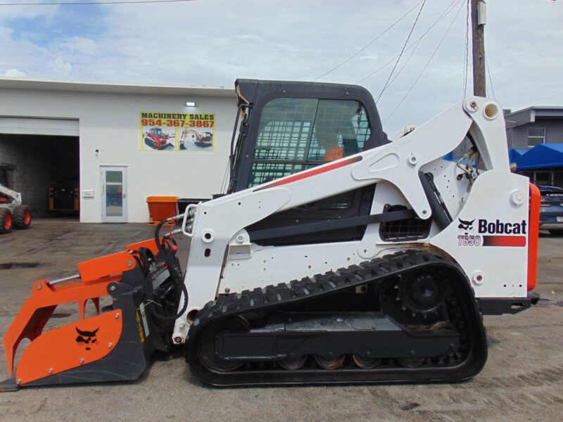 2019 BOBCAT T-650 TURBO "A/C COMFORT CAB" JOYSTICK CONTROLS - STEREO - KEYLESS SECURITY - ONLY 1,788 HOURS - Image 2