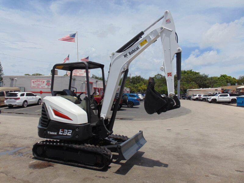 2020 BOBCAT E32i MINI EXCAVATOR - KUBOTA DIESEL - 7,200 POUNDS WEIGHT - 2 SPEED - BRAND NEW TRACKS TODAY - ONLY 1,342 HOURS - Image 31
