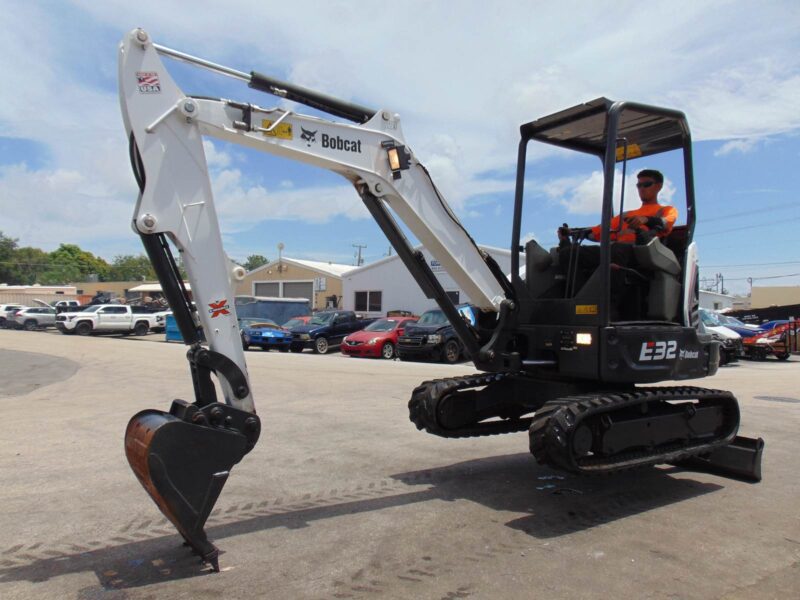 2020 BOBCAT E32i MINI EXCAVATOR - KUBOTA DIESEL - 7,200 POUNDS WEIGHT - 2 SPEED - BRAND NEW TRACKS TODAY - ONLY 1,342 HOURS - Image 48
