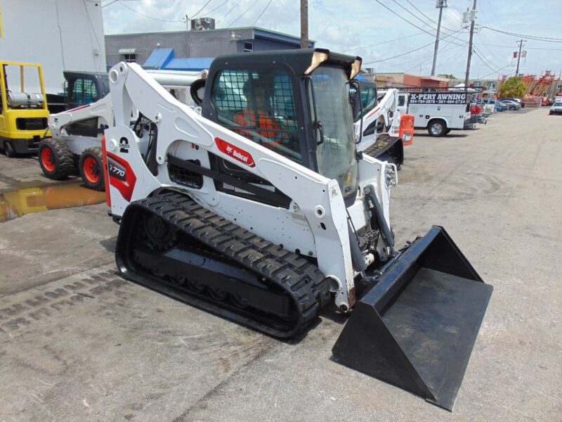 2021 BOBCAT T770 TURBO 2 SPEED "HIGH FLOW" JOYSTICKS - NEW TRACKS - A/C - HEAT - STEREO - ONLY 1,652 HOURS - Image 18