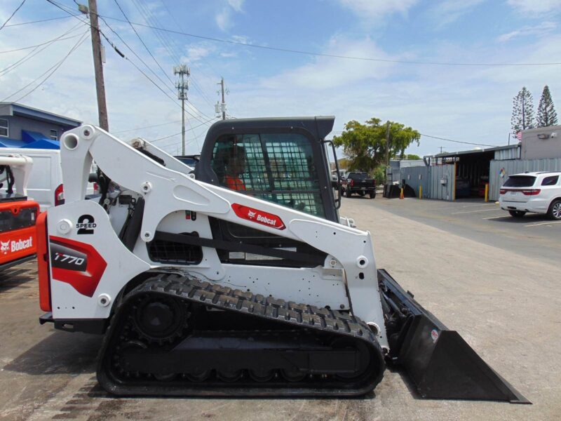 2021 BOBCAT T770 TURBO 2 SPEED "HIGH FLOW" JOYSTICKS - NEW TRACKS - A/C - HEAT - STEREO - ONLY 1,652 HOURS - Image 7