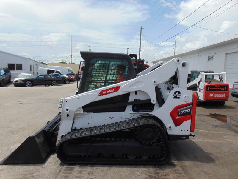 2021 BOBCAT T770 TURBO 2 SPEED "HIGH FLOW" JOYSTICKS - NEW TRACKS - A/C - HEAT - STEREO - ONLY 1,652 HOURS - Image 39