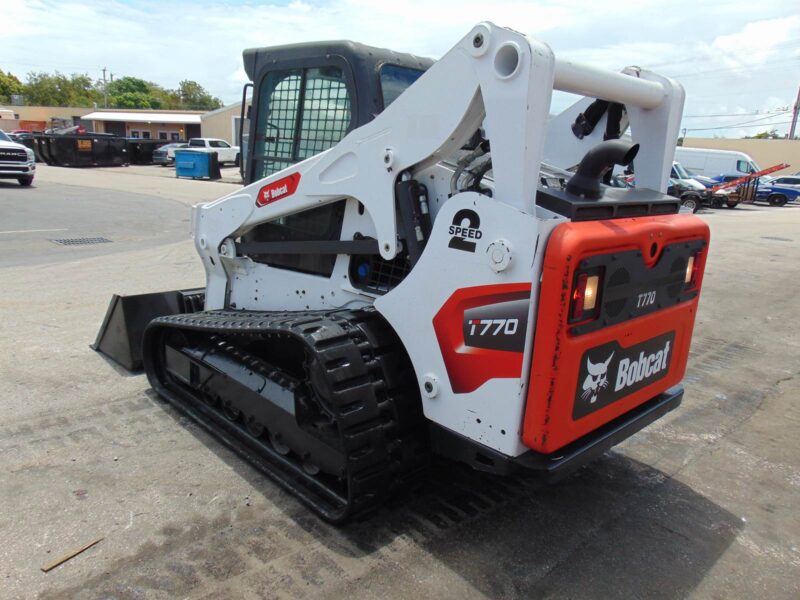 2021 BOBCAT T770 TURBO 2 SPEED "HIGH FLOW" JOYSTICKS - NEW TRACKS - A/C - HEAT - STEREO - ONLY 1,652 HOURS - Image 38