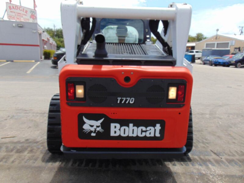 2021 BOBCAT T770 TURBO 2 SPEED "HIGH FLOW" JOYSTICKS - NEW TRACKS - A/C - HEAT - STEREO - ONLY 1,652 HOURS - Image 36