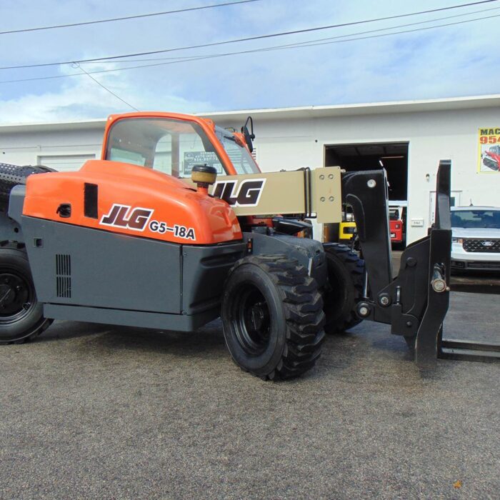 2012 JLG G5-18A MINI TELEHANDLER - 4X4X4 - PRE EMISSIONS PERKINS DIESEL - NEW MAXAM TIRES - PILOT CONTROL - AMAZING CONDITION
