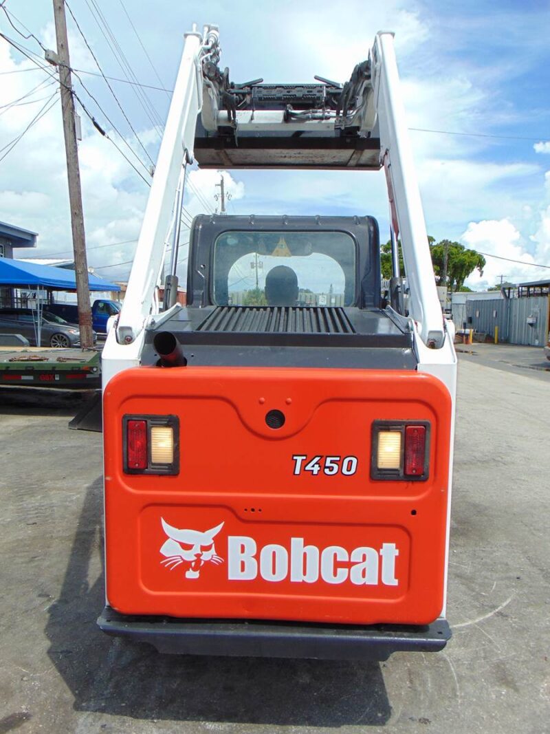 2017 BOBCAT T450 TURBO "JOYSTICKS" BOB-TACH POWER COUPLER - BOBCAT'S SMALLEST MID SIZED TRACK LOADER - ONLY 1,687 HOURS - ALL SERVICED TOO! - Image 18