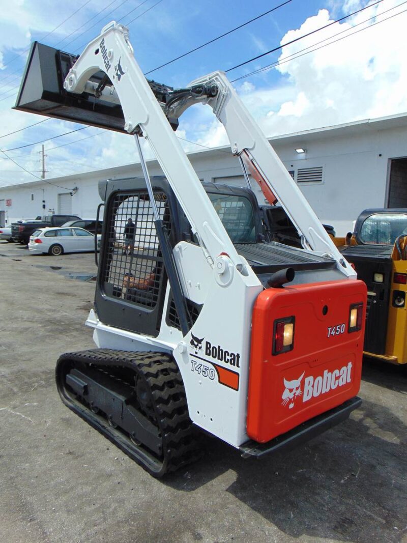 2017 BOBCAT T450 TURBO "JOYSTICKS" BOB-TACH POWER COUPLER - BOBCAT'S SMALLEST MID SIZED TRACK LOADER - ONLY 1,687 HOURS - ALL SERVICED TOO! - Image 13