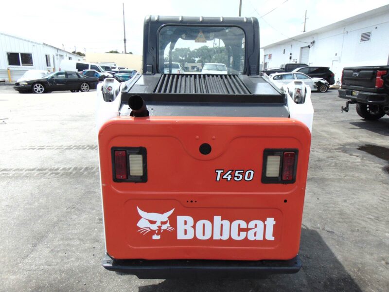 2017 BOBCAT T450 TURBO "JOYSTICKS" BOB-TACH POWER COUPLER - BOBCAT'S SMALLEST MID SIZED TRACK LOADER - ONLY 1,687 HOURS - ALL SERVICED TOO! - Image 7