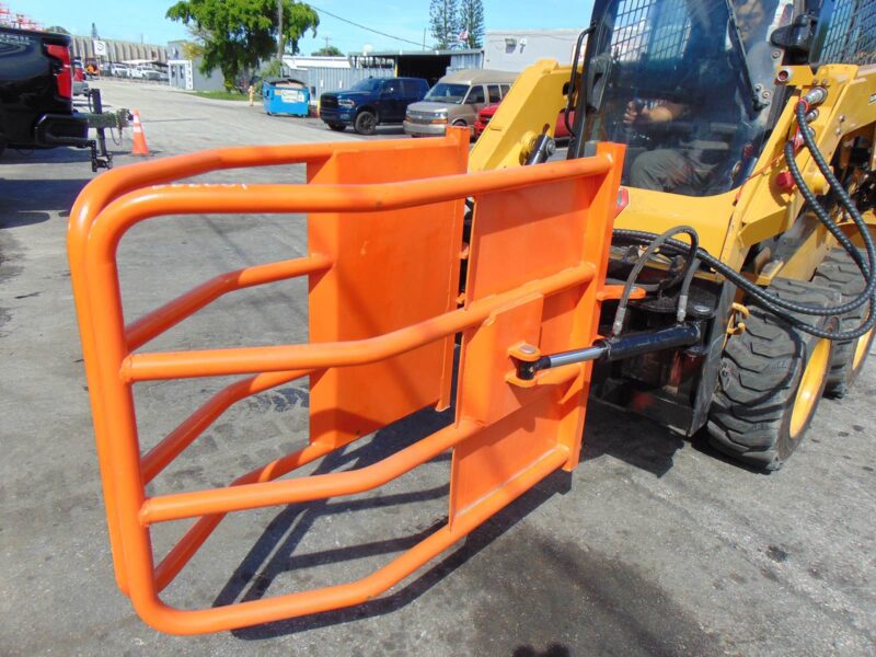2026 IR SKID STEER CLAMP GRABBER "MATERIAL HANDLER" CARTON GRABBER - DUAL PISTON - WAREHOUSE INDUSTRIAL ATTACHMENT - Image 2