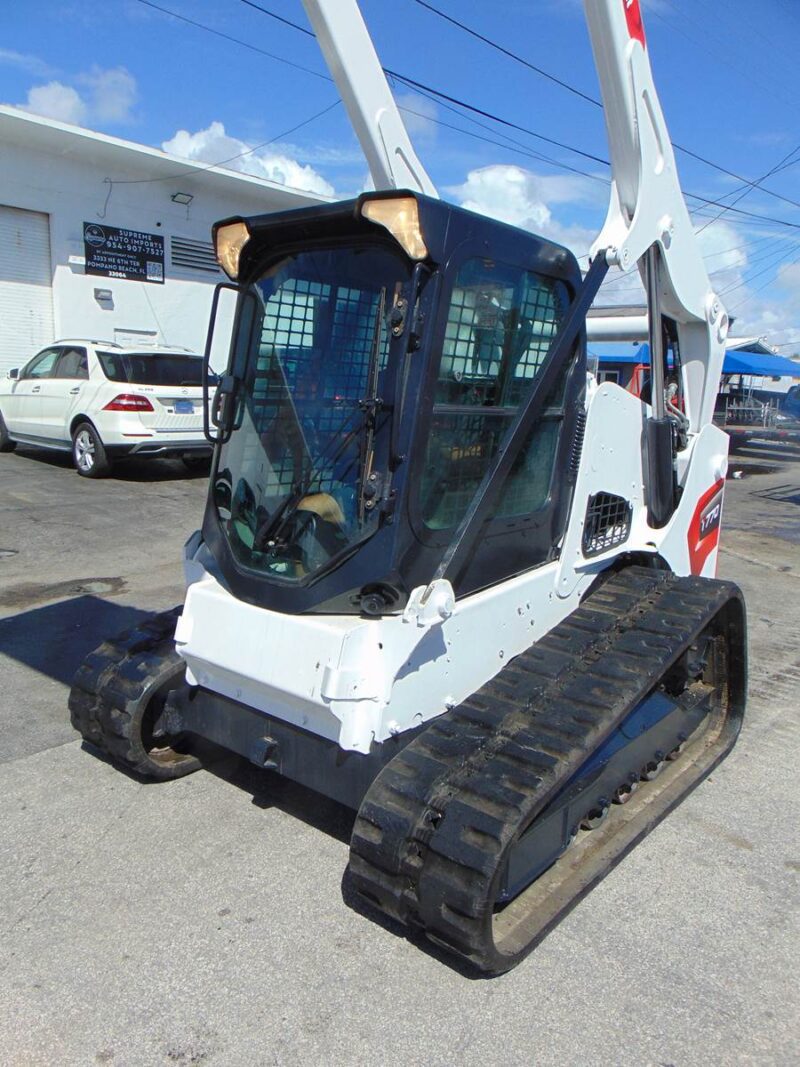 2017 BOBCAT T770 SKID STEER 92 HP TRACK LOADER - HEAT - A/C - STEREO - H.D. COOLING PKG - KEYLESS SECURITY - Image 22
