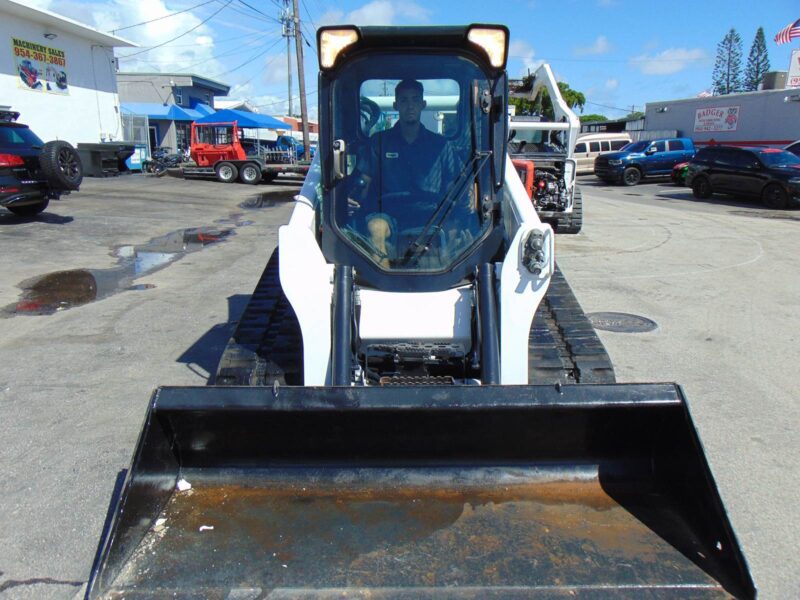 2017 BOBCAT T770 SKID STEER 92 HP TRACK LOADER - HEAT - A/C - STEREO - H.D. COOLING PKG - KEYLESS SECURITY - Image 9