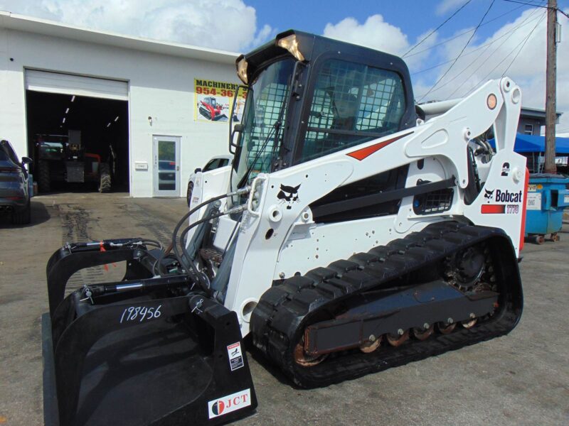 2018 BOBCAT T-770 TURBO 2 SPEED "HIGH FLOW" JOYSTICKS - H.D. COOLING PKG - HEAT AND A/C - STEREO - ONLY 1,132 HOURS - Image 37
