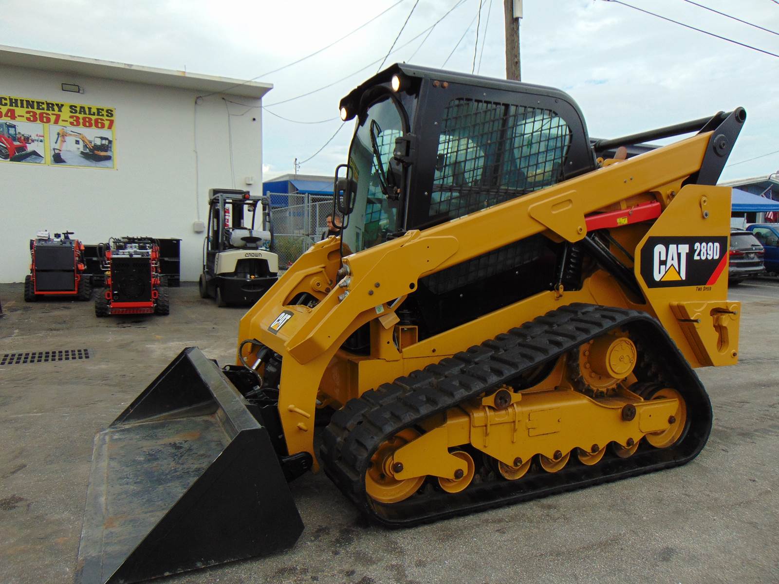 2017 CAT 289D TURBO 2 SPEED - JOYSTICKS - HEAT AND A/C - POWER QUICK ATTACH - COUNTERWEIGHTS - DPF DELETED - 1,642 HOURS - Image 16