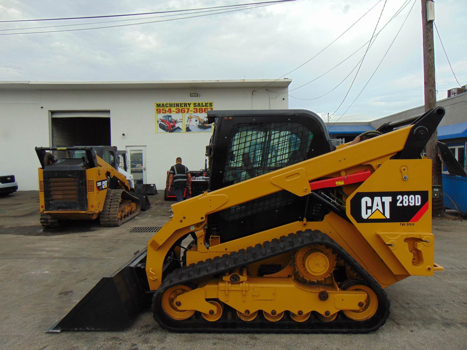 2017 CAT 289D TURBO 2 SPEED - JOYSTICKS - HEAT AND A/C - POWER QUICK ATTACH - COUNTERWEIGHTS - DPF DELETED - 1,642 HOURS - Image 15