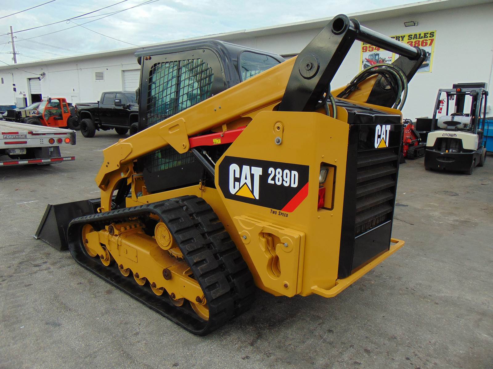 2017 CAT 289D TURBO 2 SPEED - JOYSTICKS - HEAT AND A/C - POWER QUICK ATTACH - COUNTERWEIGHTS - DPF DELETED - 1,642 HOURS - Image 14