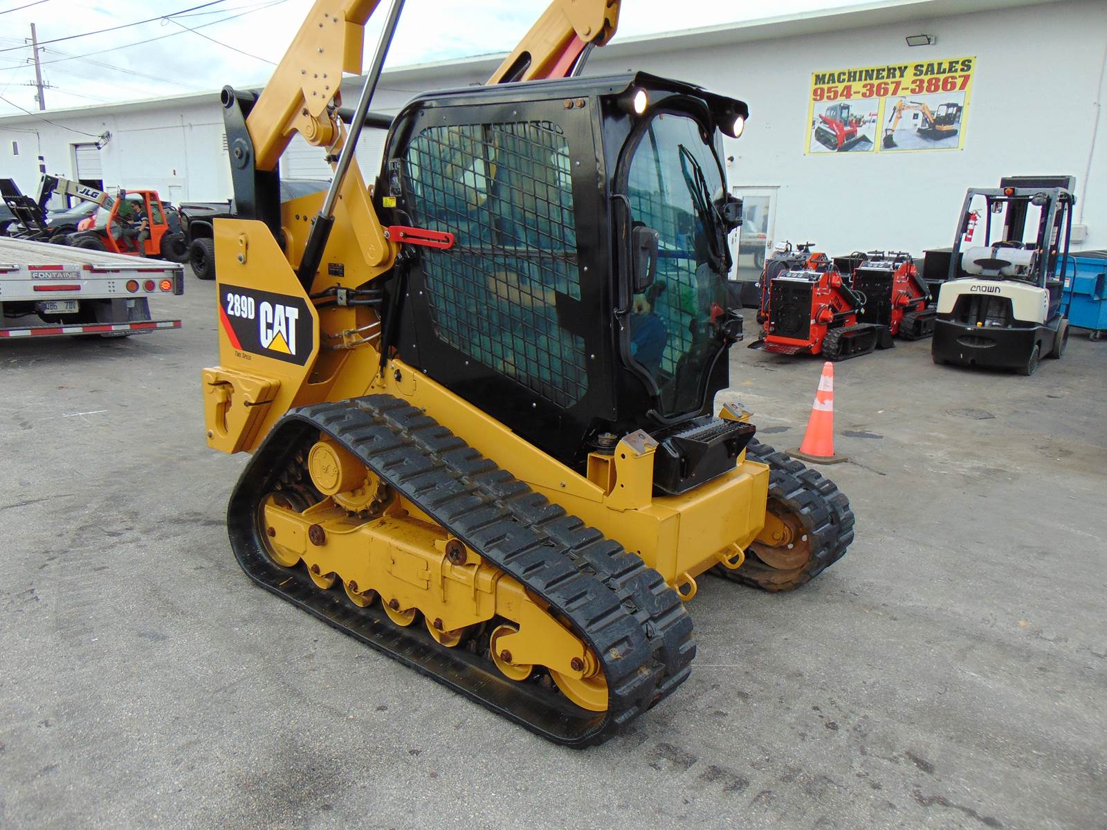 2017 CAT 289D TURBO 2 SPEED - JOYSTICKS - HEAT AND A/C - POWER QUICK ATTACH - COUNTERWEIGHTS - DPF DELETED - 1,642 HOURS - Image 12