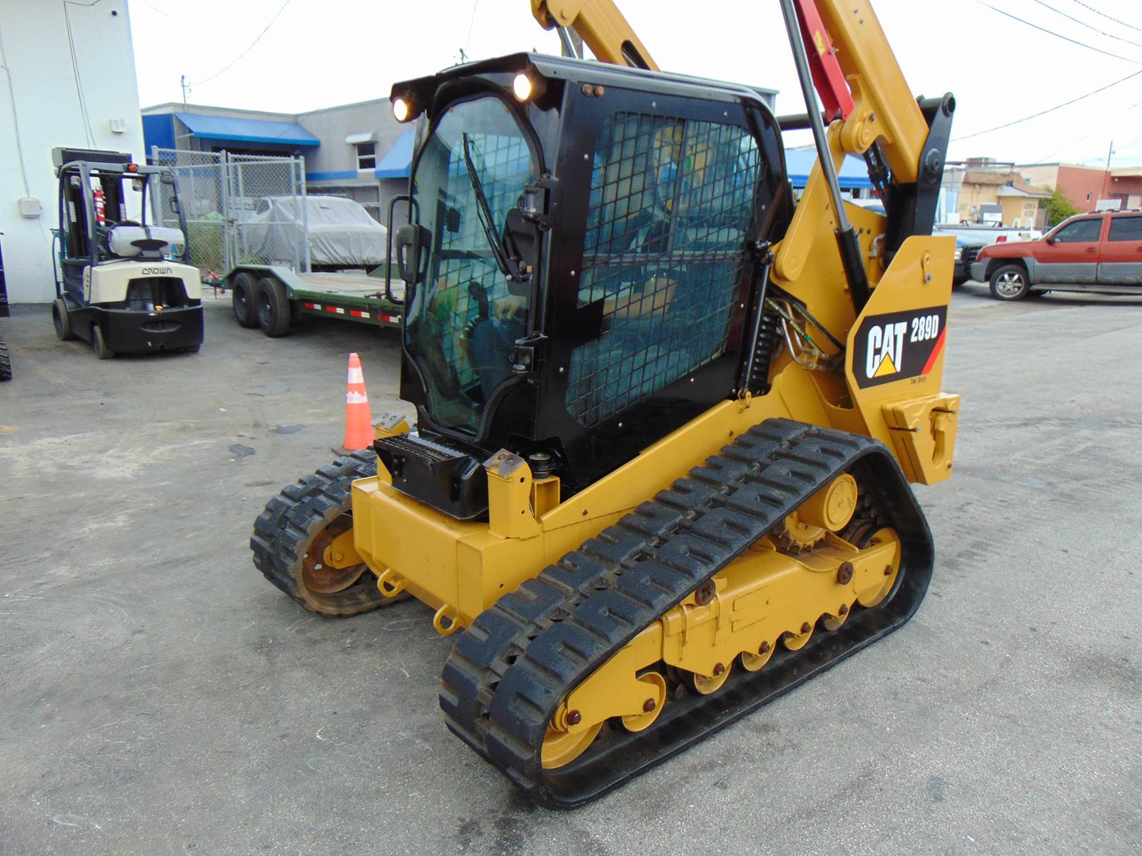 2017 CAT 289D TURBO 2 SPEED - JOYSTICKS - HEAT AND A/C - POWER QUICK ATTACH - COUNTERWEIGHTS - DPF DELETED - 1,642 HOURS - Image 11