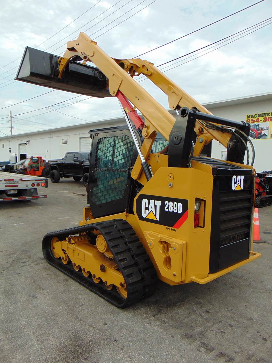 2017 CAT 289D TURBO 2 SPEED - JOYSTICKS - HEAT AND A/C - POWER QUICK ATTACH - COUNTERWEIGHTS - DPF DELETED - 1,642 HOURS - Image 9