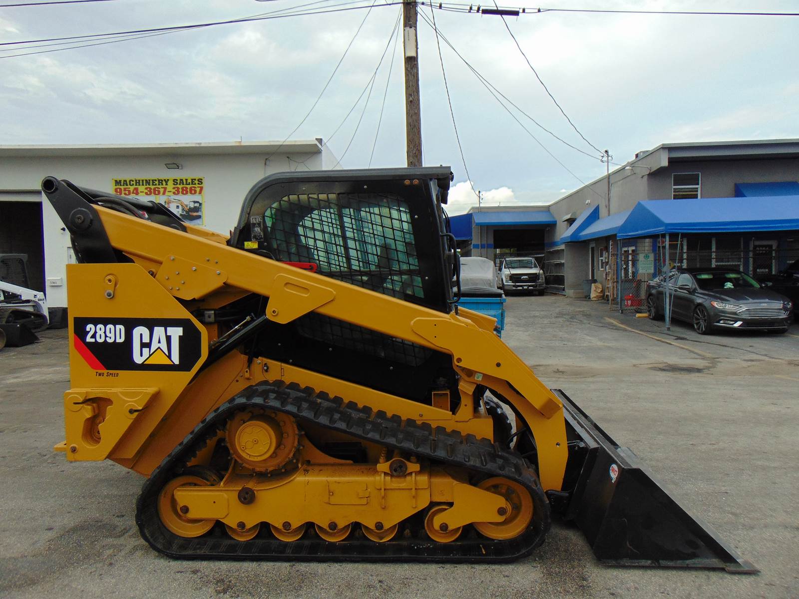 2017 CAT 289D TURBO 2 SPEED - JOYSTICKS - HEAT AND A/C - POWER QUICK ATTACH - COUNTERWEIGHTS - DPF DELETED - 1,642 HOURS - Image 3