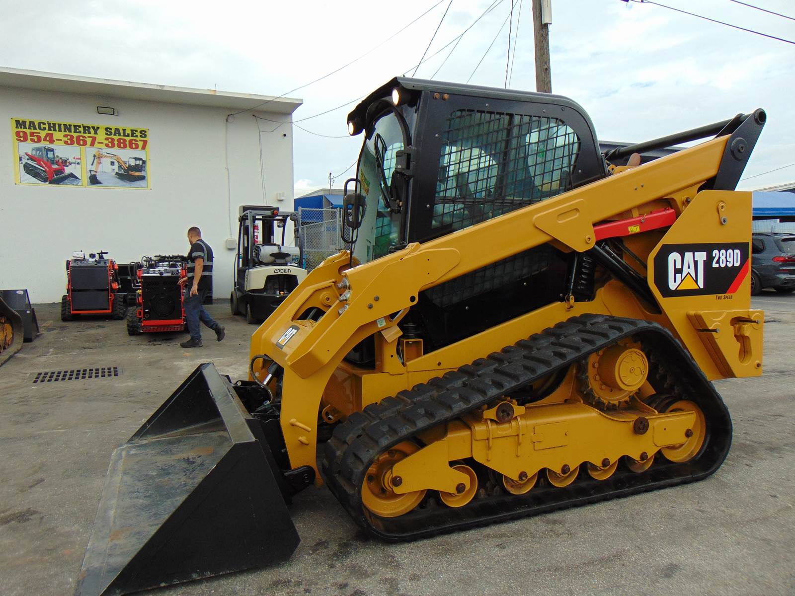 2017 CAT 289D TURBO 2 SPEED - JOYSTICKS - HEAT AND A/C - POWER QUICK ATTACH - COUNTERWEIGHTS - DPF DELETED - 1,642 HOURS - Image 5