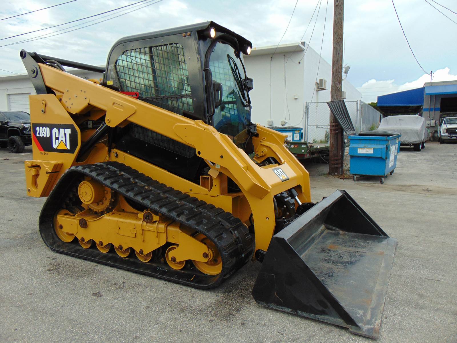2017 CAT 289D TURBO 2 SPEED - JOYSTICKS - HEAT AND A/C - POWER QUICK ATTACH - COUNTERWEIGHTS - DPF DELETED - 1,642 HOURS - Image 4