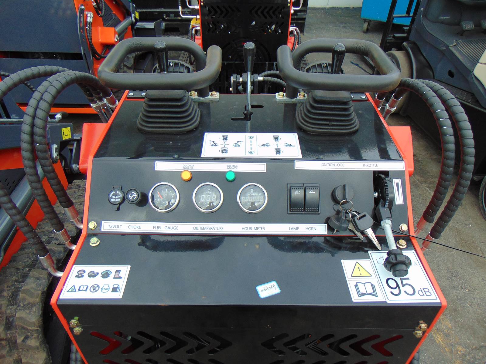 2026 AGT FT380-R SKID STEER STAND BEHIND TRACK LOADER - 23 HP GAS V-TWIN MOTOR - Image 5