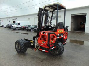2014 Palfinger GT55 Piggyback Forklift - Sideshifting Fork Positioner - 5,500 lb capacity - 66 hp Kubota Diesel - Only 2,120 hours