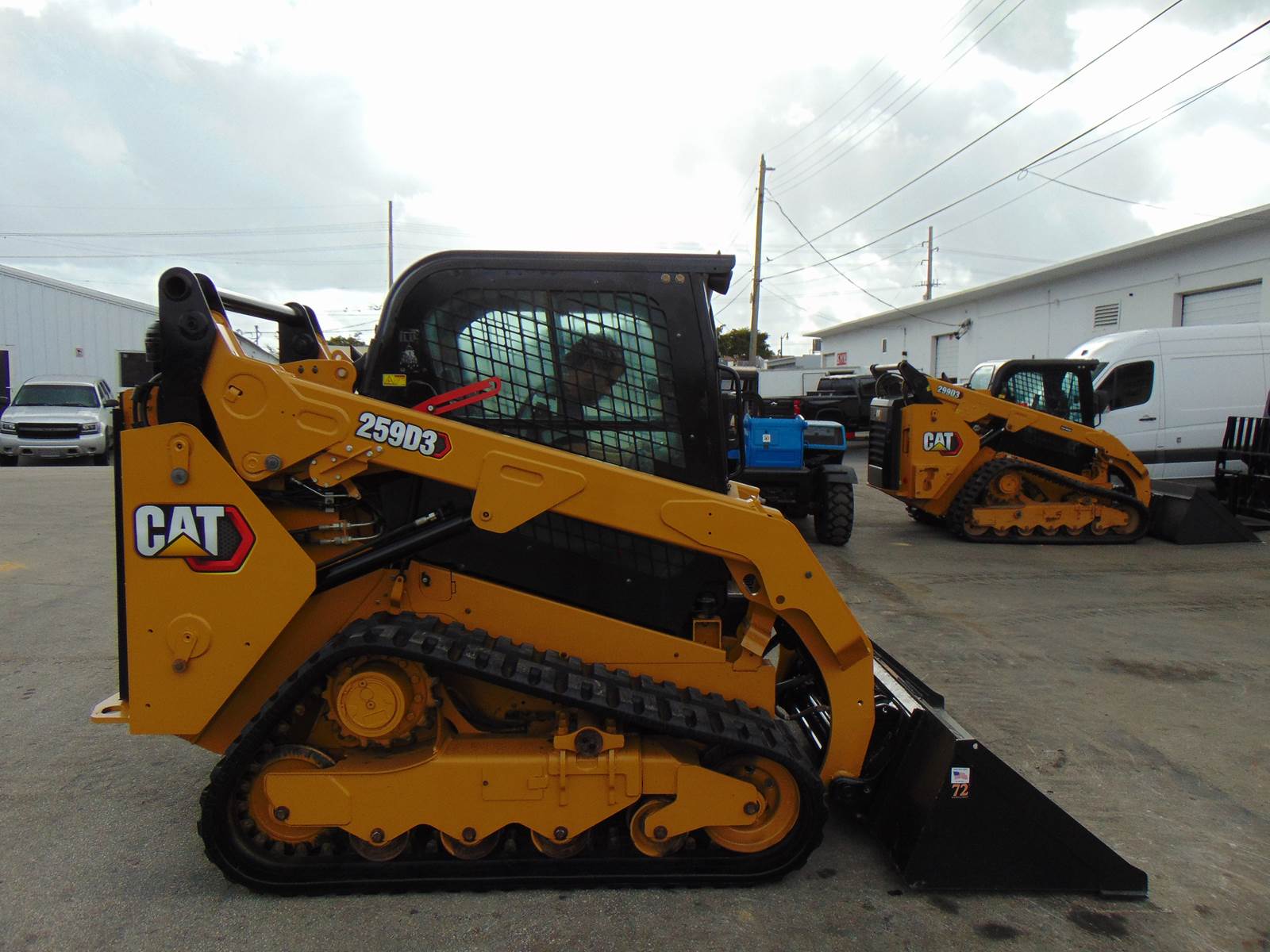 2020 CAT 259D3 TURBO 2 SPEED "COMFORT CAB" HEAT - AC - STEREO - CAMERA - JOYSTICKS - 1,143 HOURS - INSPECTED AND SERVICED - Image 11