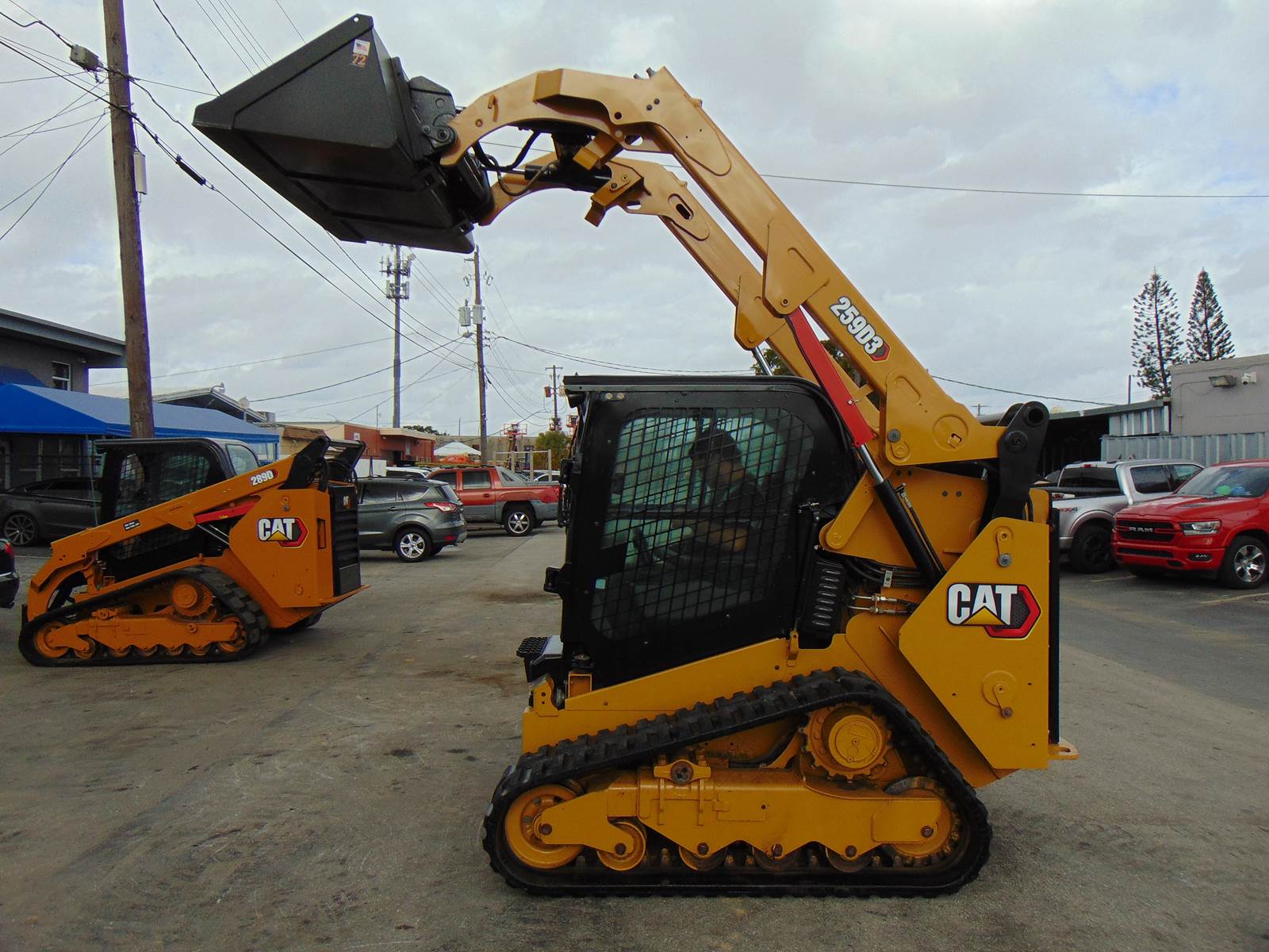 2020 CAT 259D3 TURBO 2 SPEED "COMFORT CAB" HEAT - AC - STEREO - CAMERA - JOYSTICKS - 1,143 HOURS - INSPECTED AND SERVICED - Image 27